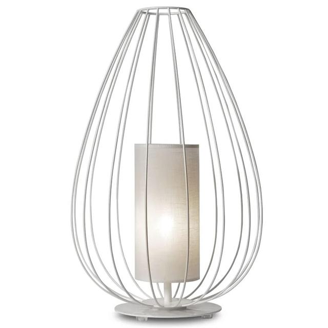 Karman Cell Gulvlampe Ø36 Glossy White