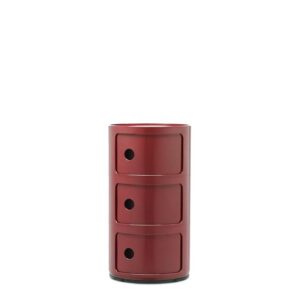 Kartell COMPONIBILI CLASSIC 3 Skab Burgundy