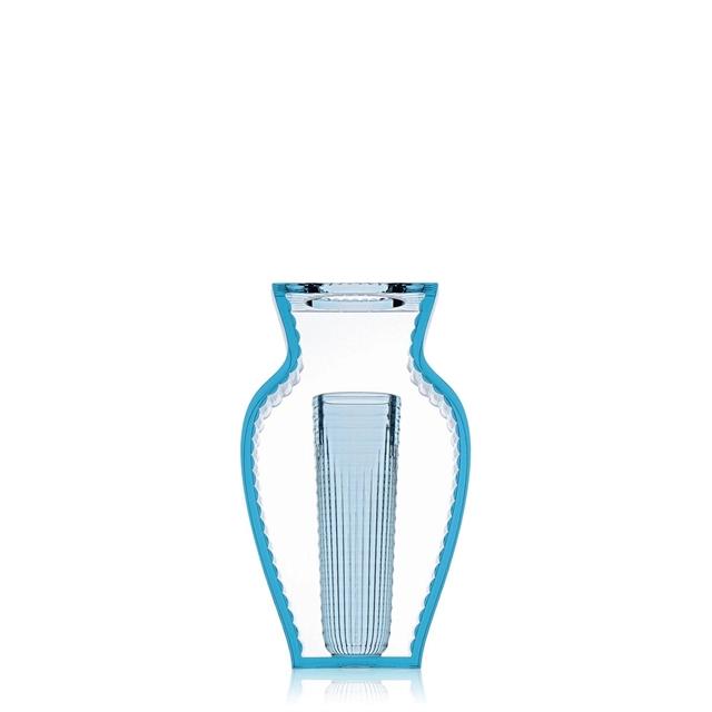 Kartell I Shine Vase Blå
