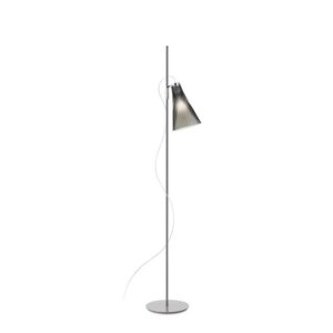 Kartell K-LUX Gulvlampe Røget Grå/Grå