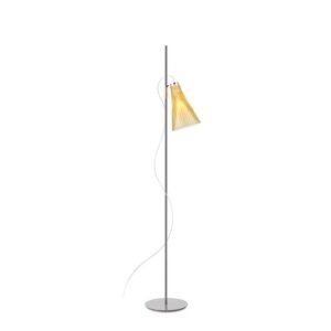 Kartell K-LUX Gulvlampe Straw Yellow/Grå