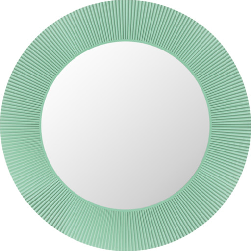 Kartell Laufen All Saints spejl med lys, grøn