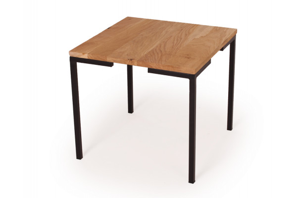 Kita Sofabord, Eg, Natur olie, 50x50 cm