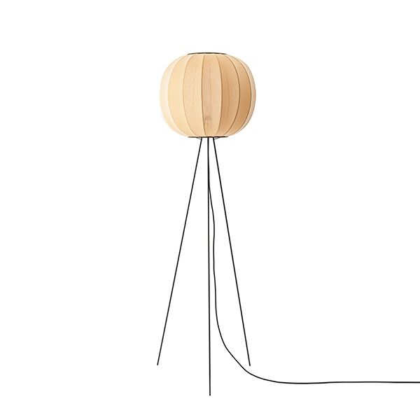 Knit-Wit Round Gulvlampe Høj Ø45 Sunrise