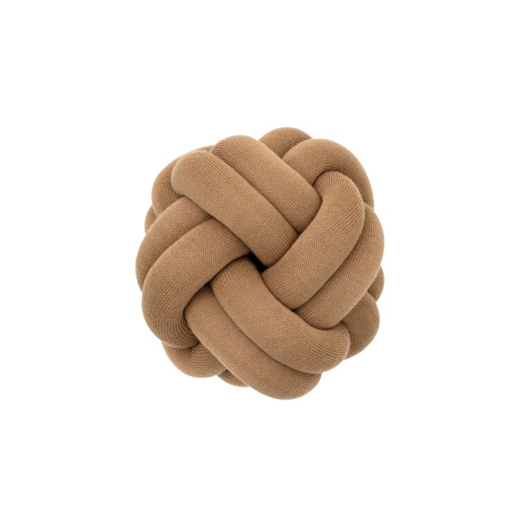 Knot Pude Camel