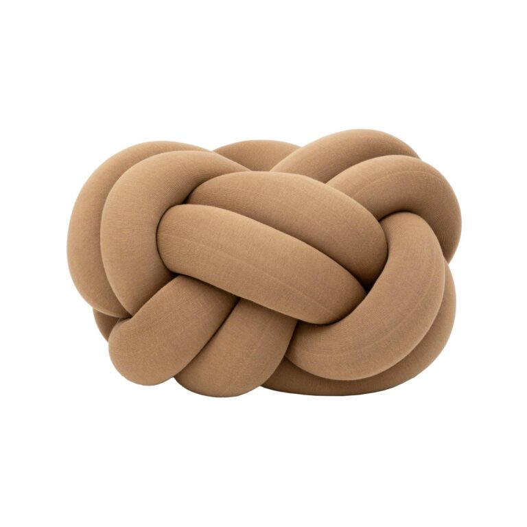 Knot Pude XL Camel