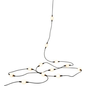 Konstmide udendørs lyskæde, 20 lys, startsæt