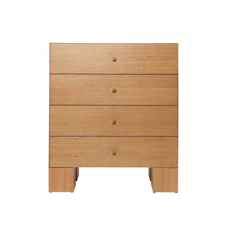 Kuben Kommode 1x4 Natural Eg