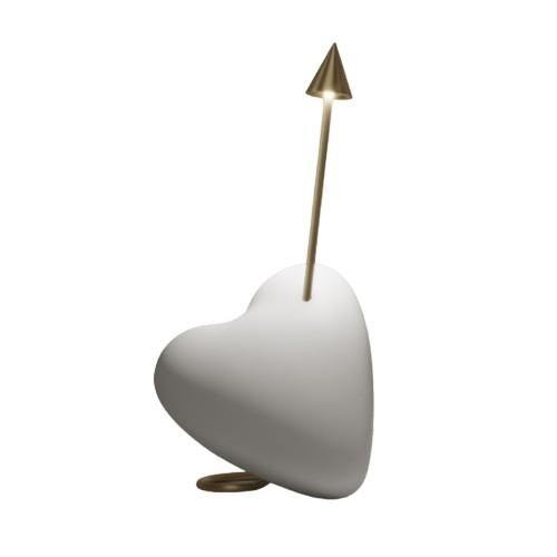Kuore Bordlampe Hvid