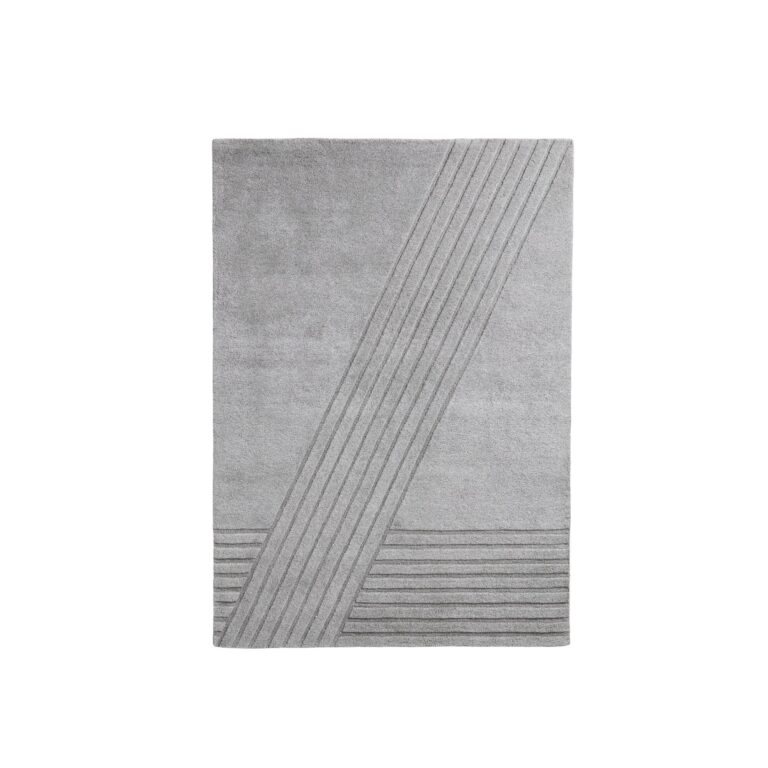Kyoto Gulvtæppe 170x240 Grå