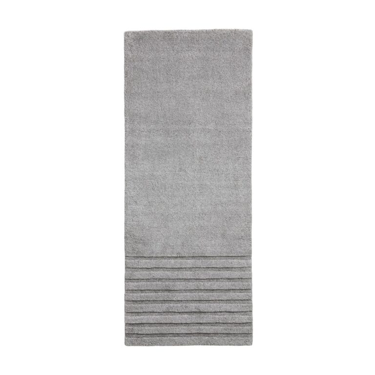 Kyoto Gulvtæppe 80x200 Grå