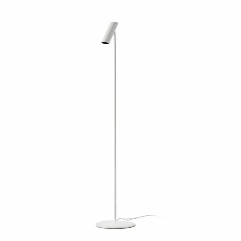 LEO Gulvlampe Mat Hvid