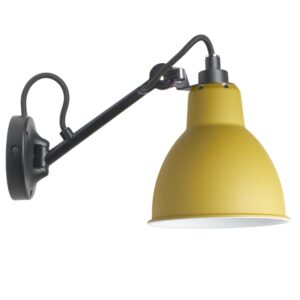 Lampe Gras N104 Væglampe Sort/Gul – DCWéditions