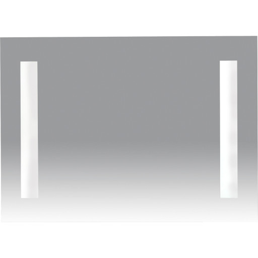 Laufen Arte spejl med lys, 90x65 cm