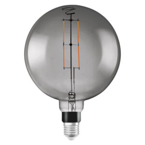 Ledvance Smart+ Wifi E27 LED globe filamentpære - hvid - røgfarvet/Ø20