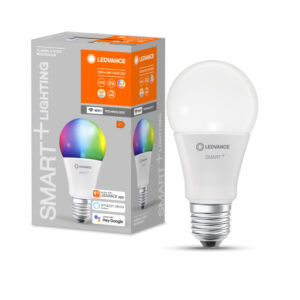 Ledvance Smart+ Wifi E27 LED standardpære - farveskift + hvid - 9,5W/1-pak