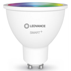 Ledvance Smart+ Wifi GU10 LED spotpære - farveskift + hvid - 4,9W/3-pak