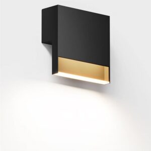 Li.2 udendørs væglampe, deep black