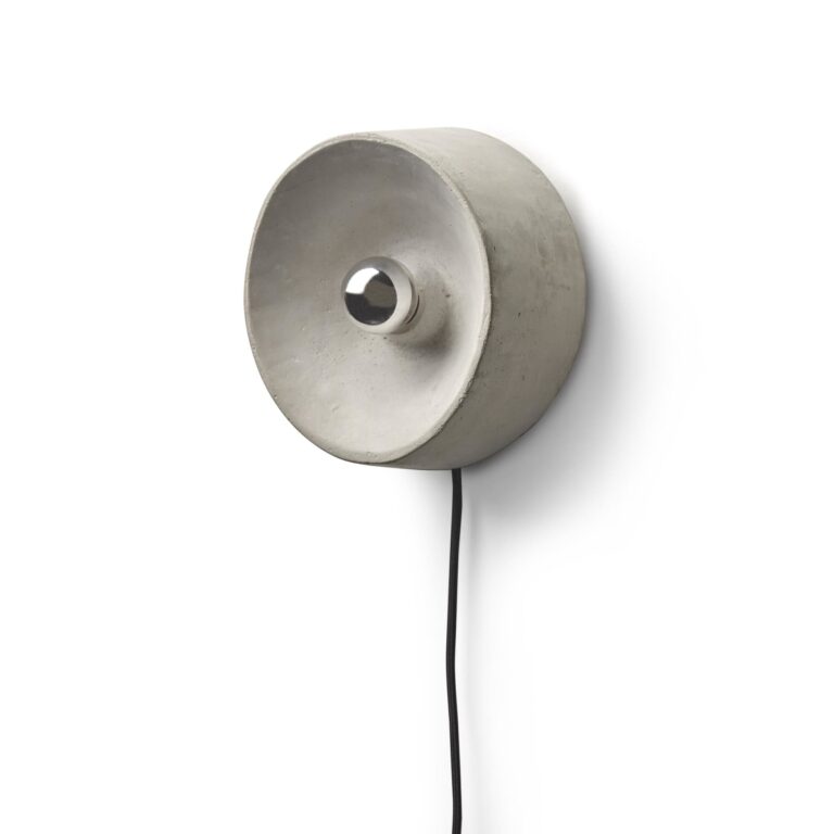 Lighting By Patrick Paris Væglampe S Beton/Chadophe