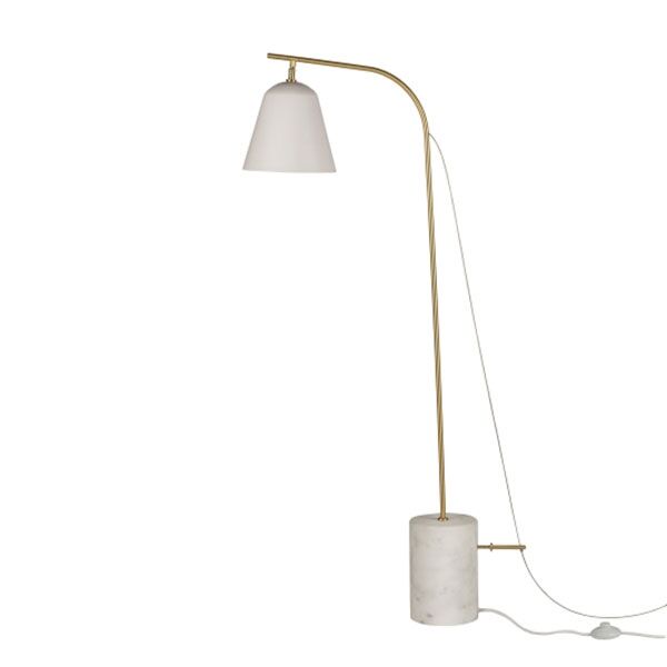 Line One Gulvlampe Hvid