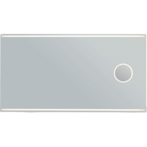 Loevschall Focus spejl med lys, 140x75 cm