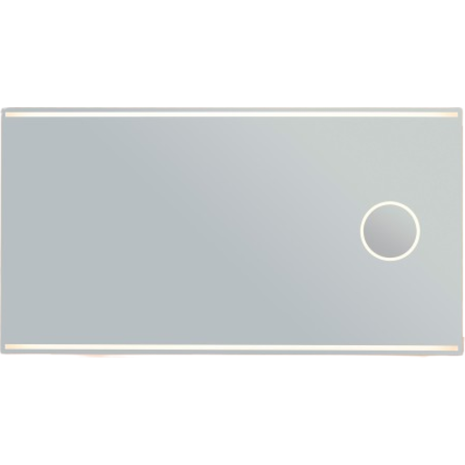 Loevschall Focus spejl med lys, 140x75 cm