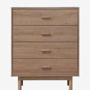 Loft24 - Kommode 4 skuffer Melanie - Brun - Kommoder - - Homeroom