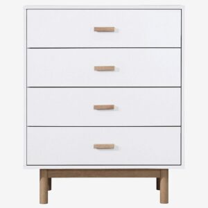 Loft24 - Kommode 4 skuffer Melanie - Hvid - Kommoder - - Homeroom