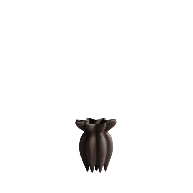 Lotus Vase Petit Coffee