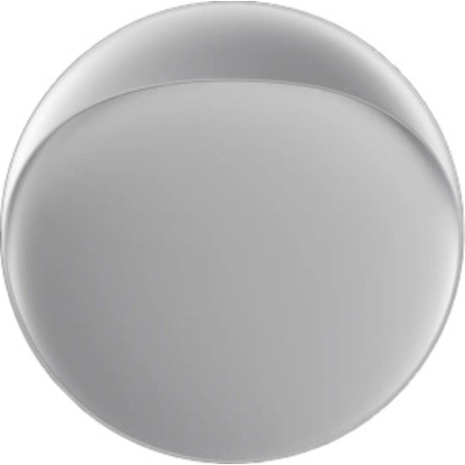 Louis Poulsen Flindt udendørs væglampe, 2700K, aluminium, Ø20 cm
