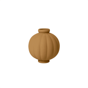 Louise Roe Balloon 01 Vase Sanded Ocker