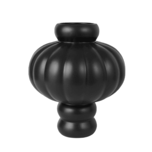 Louise Roe Balloon 03 Vase Ink Black