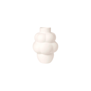 Louise Roe Balloon 04 Vase Petit Raw White