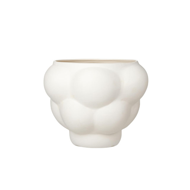 Louise Roe Balloon 06 Vase Raw White