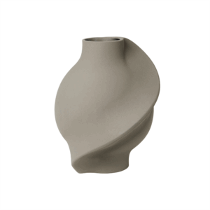 Louise Roe Ceramic Pirout 02 Vase Sanded Grey