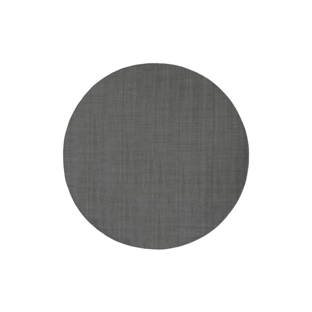 Louise Roe Found 06 Gulvtæppe Ø320 Stone Grey