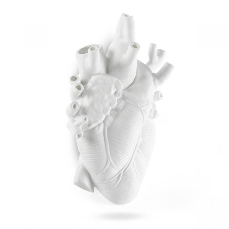 Love In Bloom Giant Vase Stor Hvid