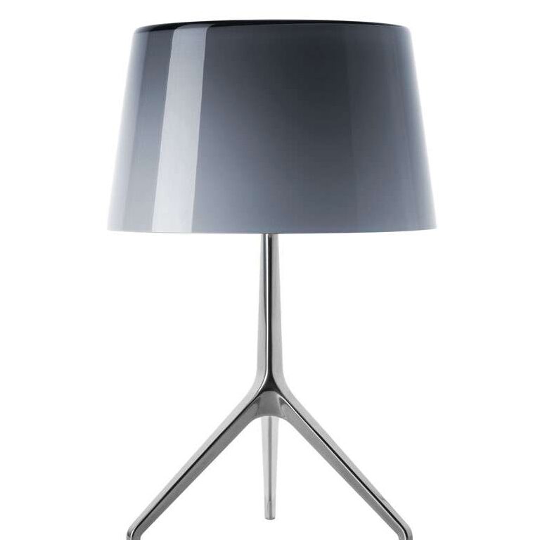 Lumiere XXS bordlampe, aluminium/grå