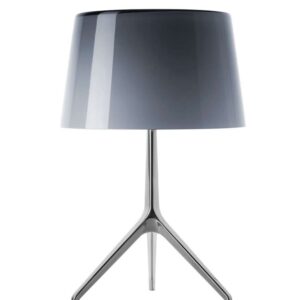 Lumiere XXS bordlampe, aluminium/grå