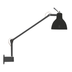 Luxy W1 Væglampe Mat Sort/Blank Hvid Skærm - Rotaliana