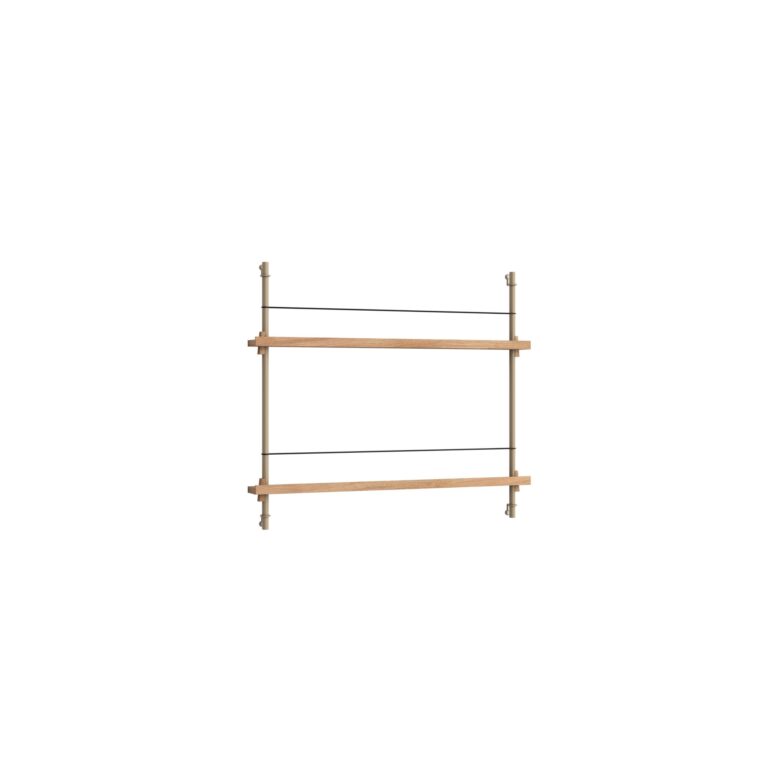 Magazine Shelving Reol Lille Eg/Warm Grey