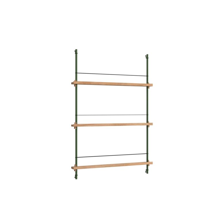 Magazine Shelving Reol Medium Eg/Pine Green