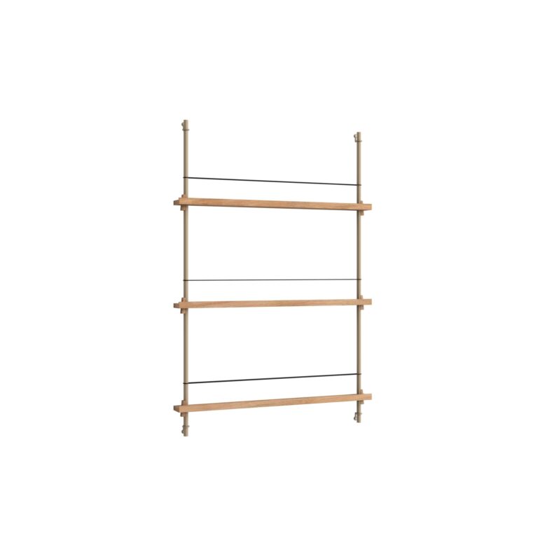 Magazine Shelving Reol Medium Eg/Warm Grey