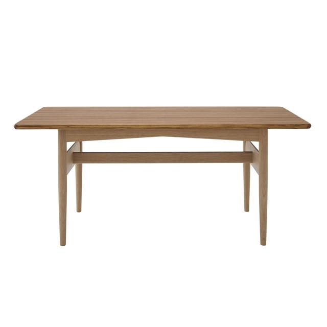 Magnus Olesen 107 Sofabord Hvidolieret Eg/Teakfiner