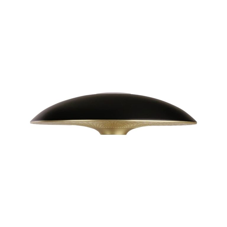 Manta Ray Lampeskærm Black - Umage