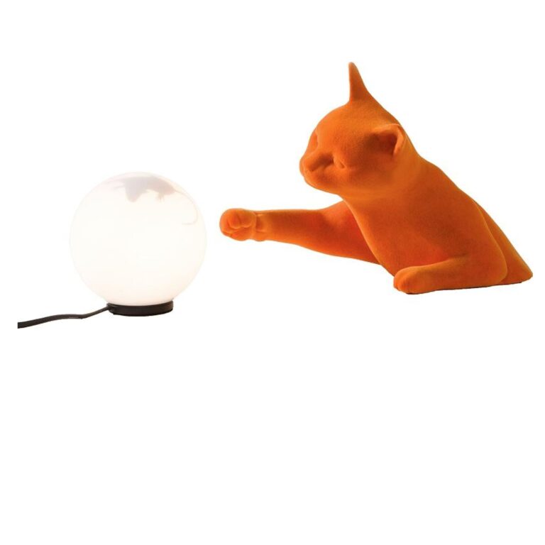 Maoo Bordlampe Orange Velvet