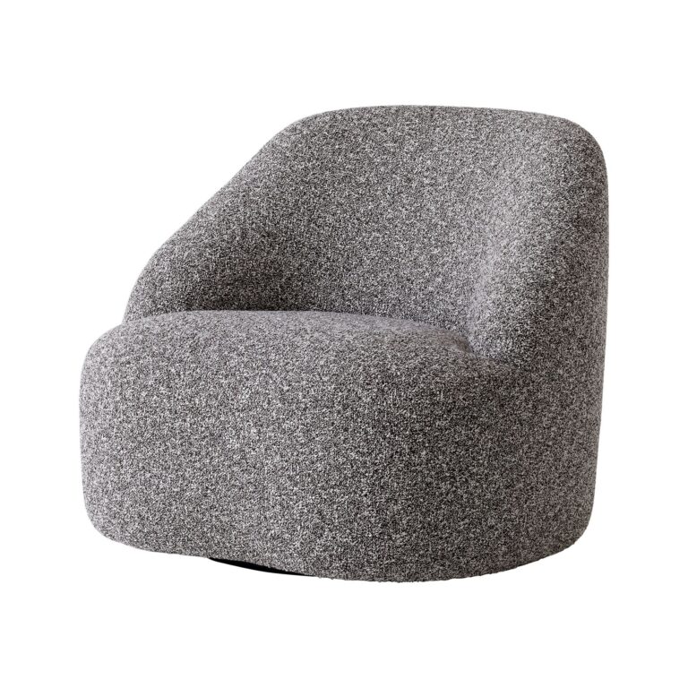 Margas LC2 Lænestol med Swivel Base Zero 0011/Sort