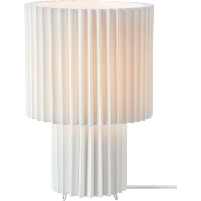 Markslöjd Catis bordlampe, hvid