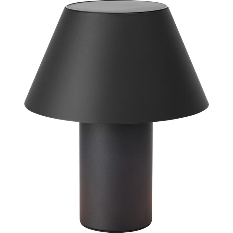 Markslöjd Vivo solcelle bordlampe, sort