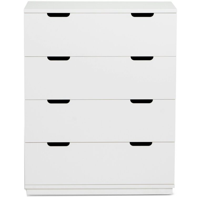 Mavis Aoko Kommode Med Skuffe - Kommoder Mdf Hvid - 14743M